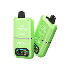Load image into Gallery viewer, Two green Fizzy vape devices on a white background