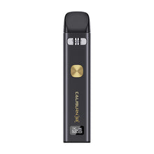Load image into Gallery viewer, Uwell Caliburn G3 pod system vaping devices in midnight gold with white background