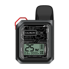 Load image into Gallery viewer, Uwell Caliburn GK3 25W Pod System Kit – Compact Refillable Pod Device in Black Colour