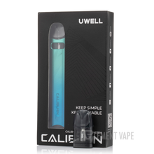 Load image into Gallery viewer, Uwell caliburn A3s pod system kit with complete box with white background
