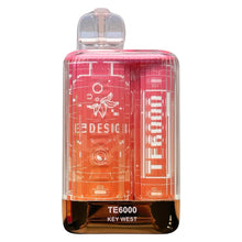 Load image into Gallery viewer, Vape device with 'TE6000' branding on a white background