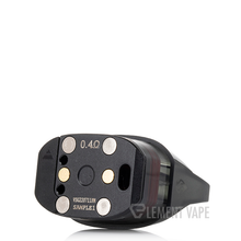 Load image into Gallery viewer, Black electronic component with labeled values on a white background, featuring the Element Vape logo.