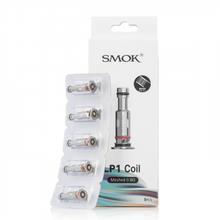 Load image into Gallery viewer, Packaging of SMOK LP1 Replacement Coils with multiple coils displayed in front of the package.