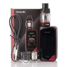Load image into Gallery viewer, SMOK X-PRIV 225W & TFV12 Prince Starter Kit – Dual-Battery Refillable Device with white background