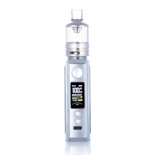 Load image into Gallery viewer, Voopoo Drag X Plus 100W refillable pod mod kit with metal and leather body finish