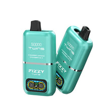 Load image into Gallery viewer, Two turquoise Fizzy vape devices on a white background
