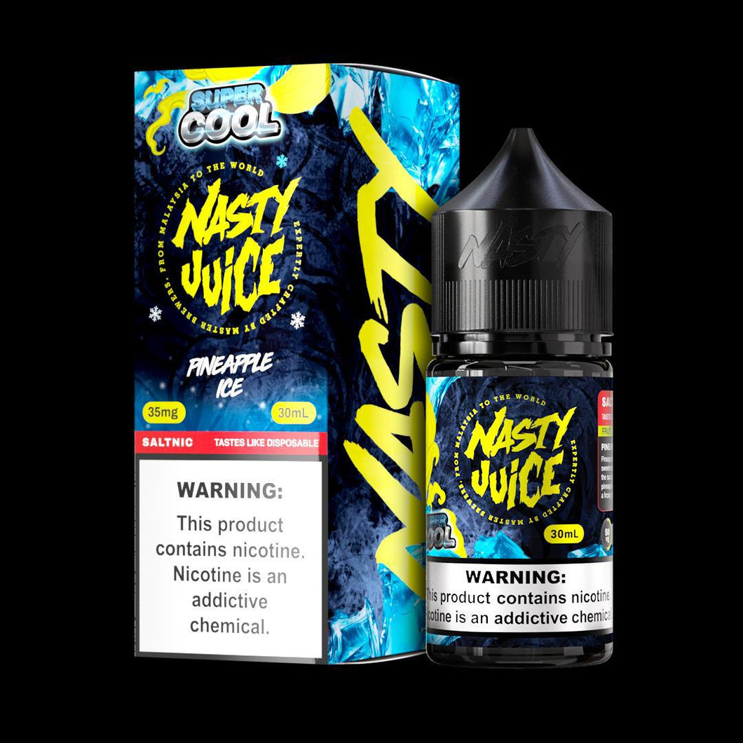 Pineapple Ice - Nasty Super Cool | 30ML Vape Juice | 35MG,50MG | Vape Paradise