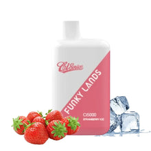 Load image into Gallery viewer, Vape device with &#39;Cultivator&#39; branding, strawberries, and ice cubes on a white background
