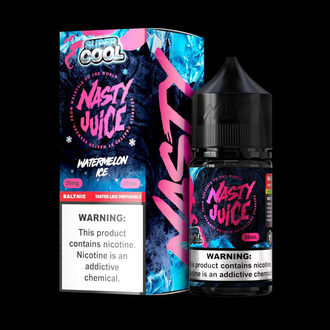 Watermelon Ice - Nasty Super Cool | 30ML Vape Juice | 35MG,50MG | Vape Paradise