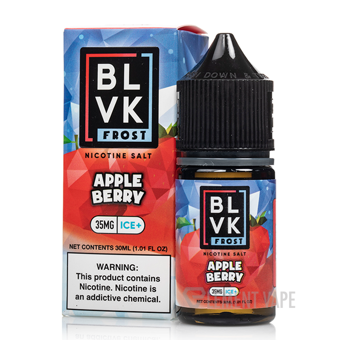 Apple Berry Ice - BLVK Frost Salts | 30ML Vape Juice | 35MG | Vape Paradise