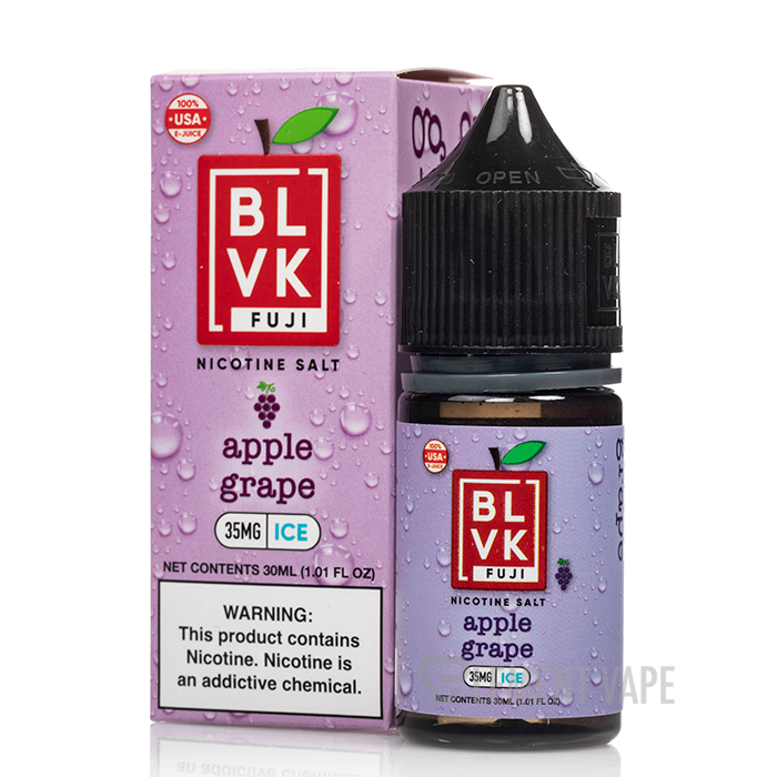 Apple Grape Ice - BLVK Fuji Salts | 30ML Vape Juice | 35MG | Vape Paradise