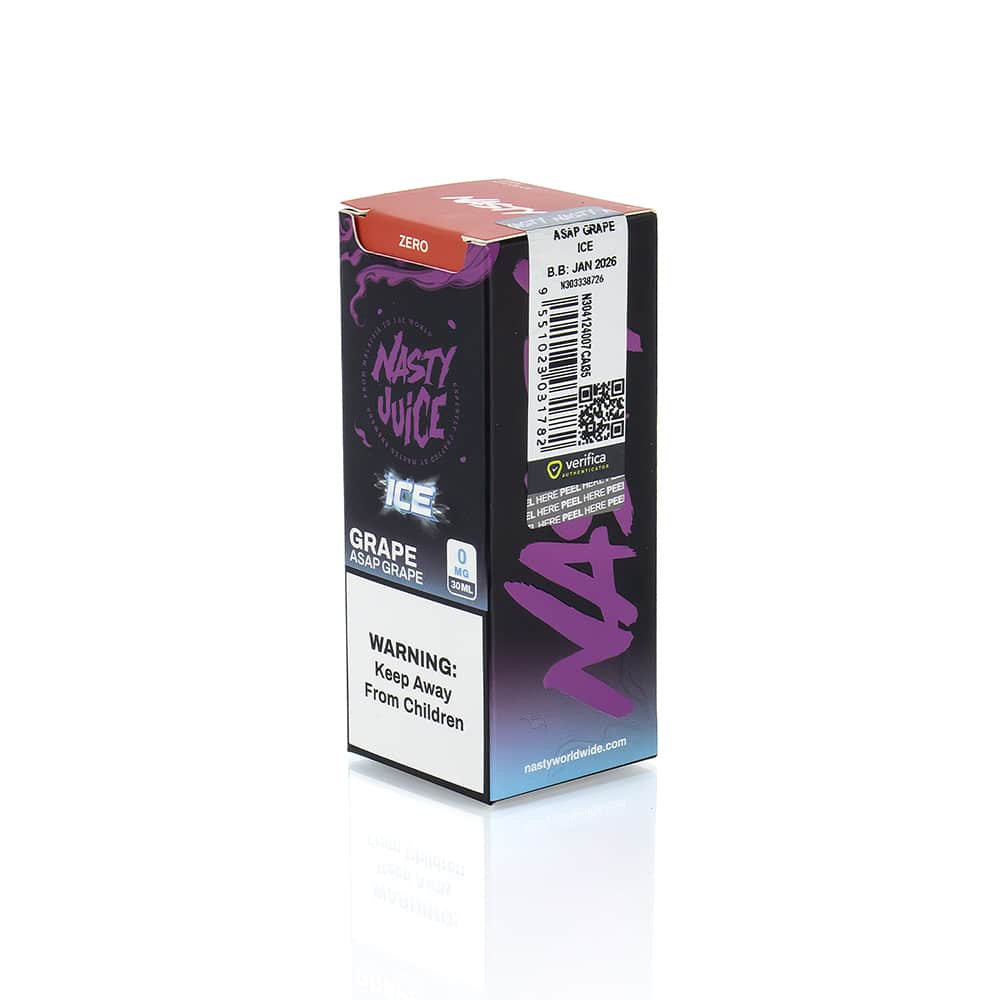 ASAP Grape Ice - Nasty Salt | 30Ml Vape Juice | 20MG, 35MG, 50MG | Vape Paradise