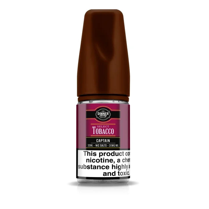 Captain -Select Tobacco Dinner Lady | 20MG, 30MG, 50MG | Vape Paradise