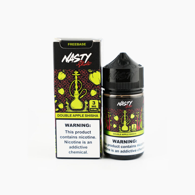 Double Apple Shesha - Nasty Juice | 60ML Juice | 3MG | Vape Paradise