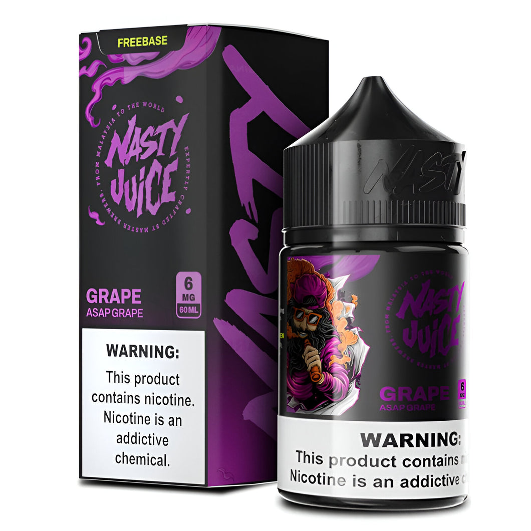 ASAP Grape Ice - Nasty Juice | 60ML Vape juice | 3MG | Vape Paradise