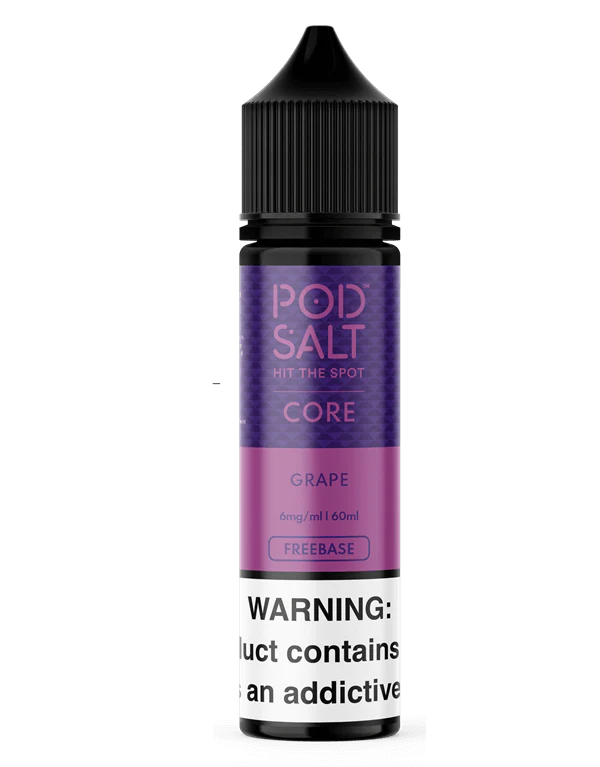 Grape - Core Pod Salt | 60ML Vape Juice | 3MG,6MG | Vape Paradise