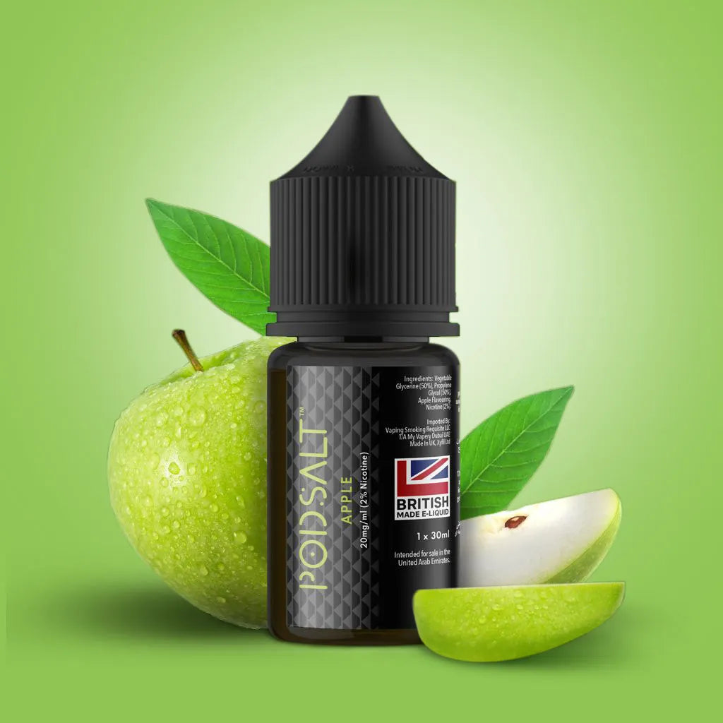 Apple - Pod Salt Core | 30ML Vape Juice | 20MG, 50MG | Vape Paradise