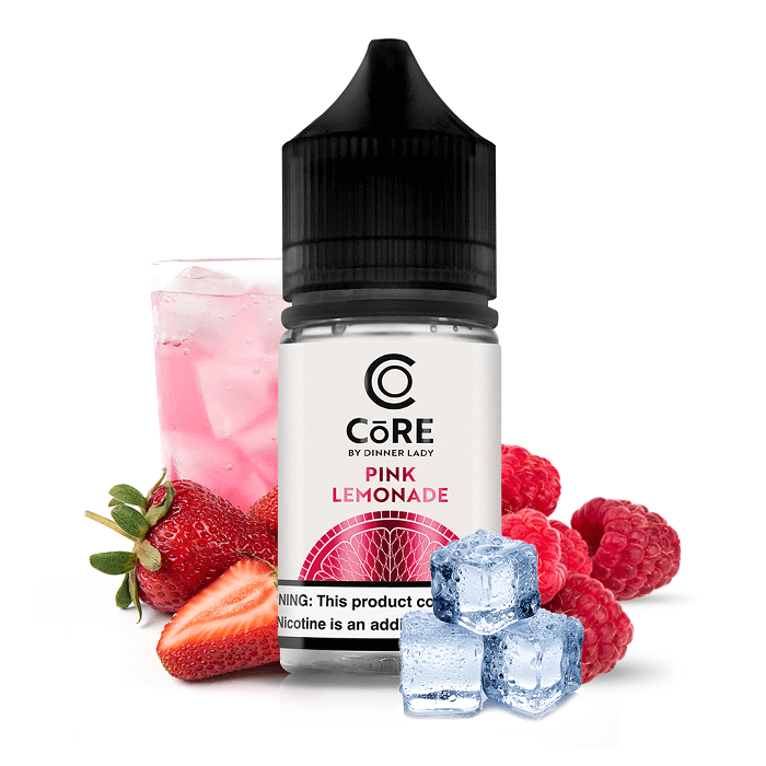 Pink Lemonade - Core Salt by Dinner Lady | 30ML Vape Juice | 20MG, 30MG, 50MG | Vape Paradise