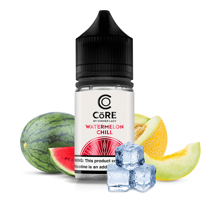 Watermelon Chill - Core Salt by Dinner Lady | 30ML Vape Juice | 20MG, 30MG, 50MG | Vape Paradise