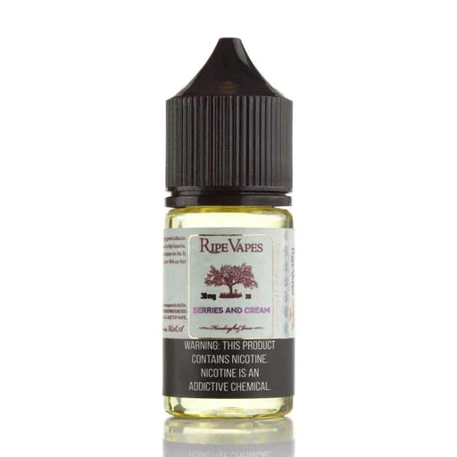 Berries & Cream - Ripe Vapes | 30ML Vape Juice | 50MG | Vape Paradise