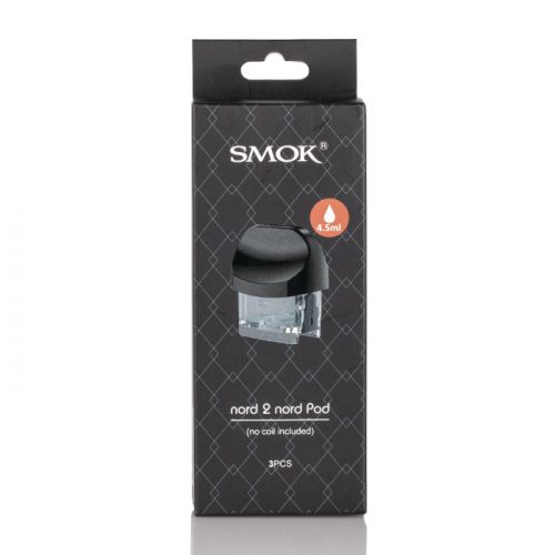 SMOK Nord 2 Replacement Empty Pod Cartridge 4.5ml (3pcs/pack) India | Vape Paradise