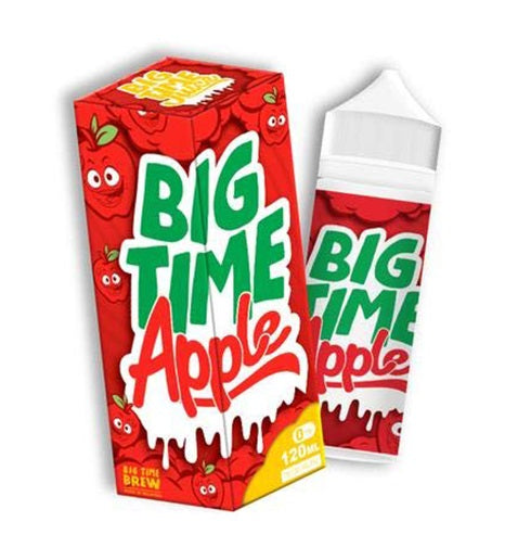 Apple - Big Time | 120Ml Vape Juice | 0MG, 3MG, 6MG | Vape Paradise