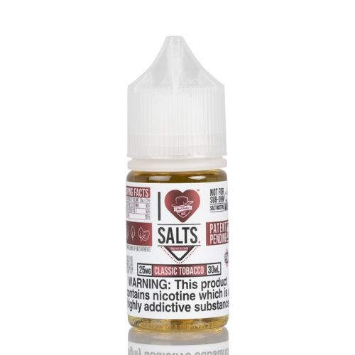 Classic Tobacco - I Love Salts | 30Ml vape Juice | 25MG, 50MG | Vape Paradise