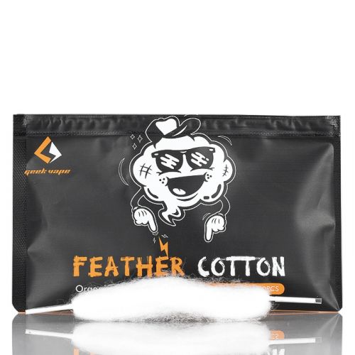 Geek Vape Organic Feather Cotton | Vape Paradise