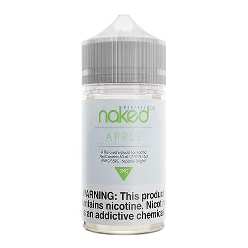 Apple - Naked 100 Menthol | 60ML Vape Juice | 3MG, 6MG, 12MG | Vape Paradise