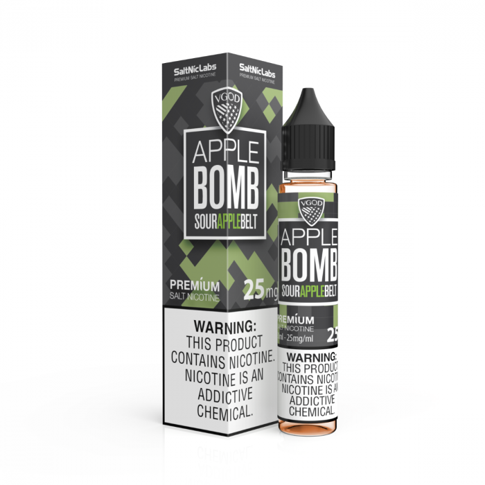 Apple Bomb Iced - VGod SaltNic | 30ML Vape Juice | 25MG, 50MG | Vape Paradise