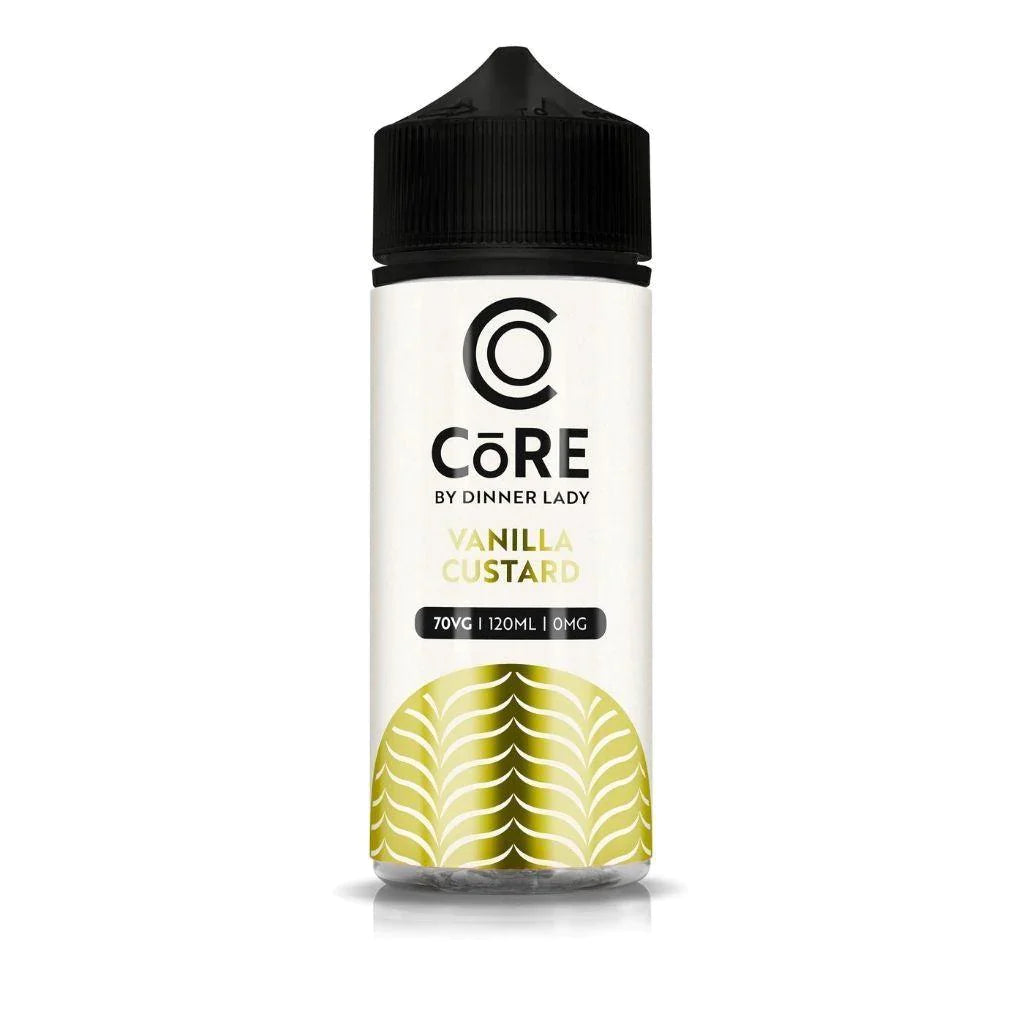 Vanilla Custard - Core by Dinner Lady | 120Ml Vape Juice | 3MG, 6MG | Vape Paradise