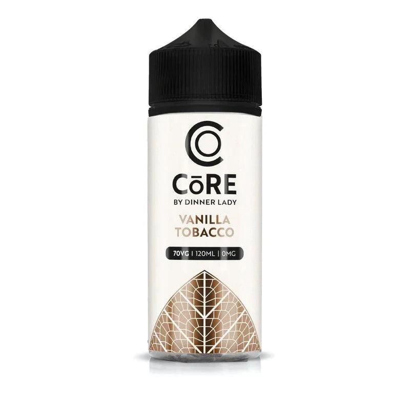 Vanilla Tobacco - Core by Dinner Lady | 120Ml Vape Juice | 3MG, 6MG | Vape Paradise